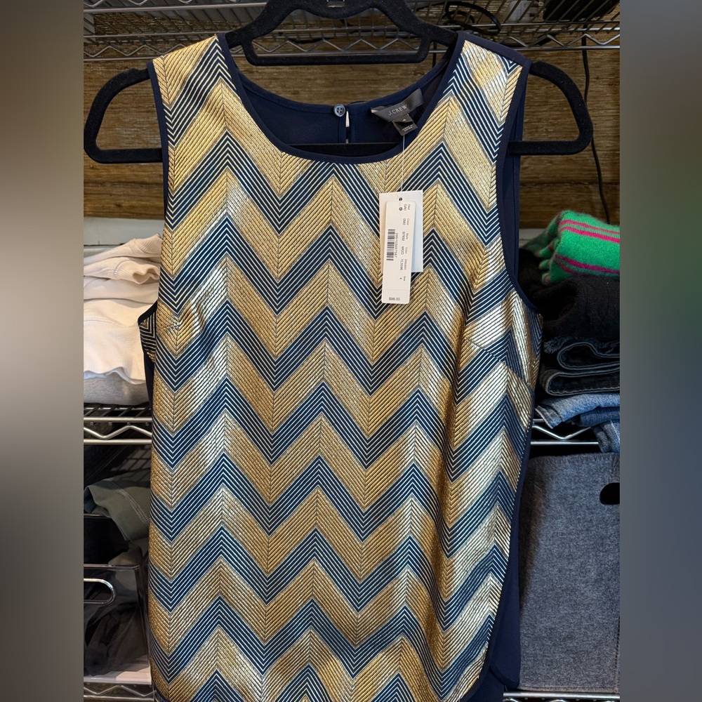 J.Crew top, brand new with tags, size 4.